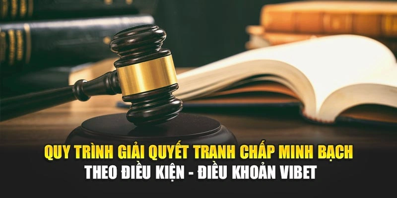 Quy trình giải quyết tranh chấp minh bạch theo điều kiện - điều khoản Vibet