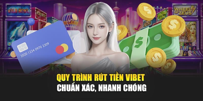 Quy trình rút tiền Vibet chuẩn xác, nhanh chóng